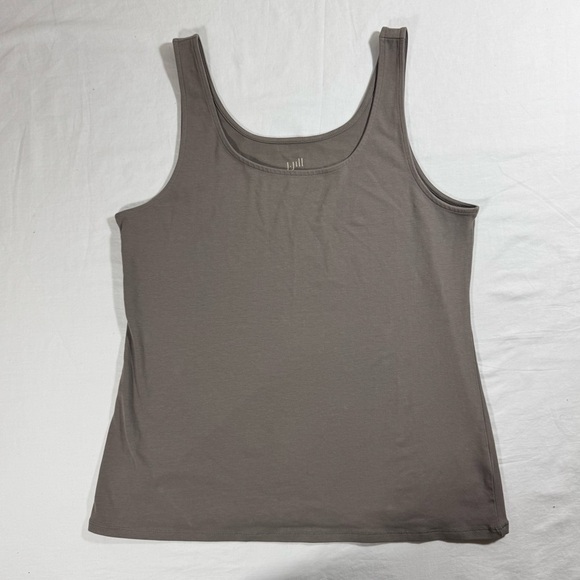 J. Jill Tops - J. Jill Taupe Brown Tank Top